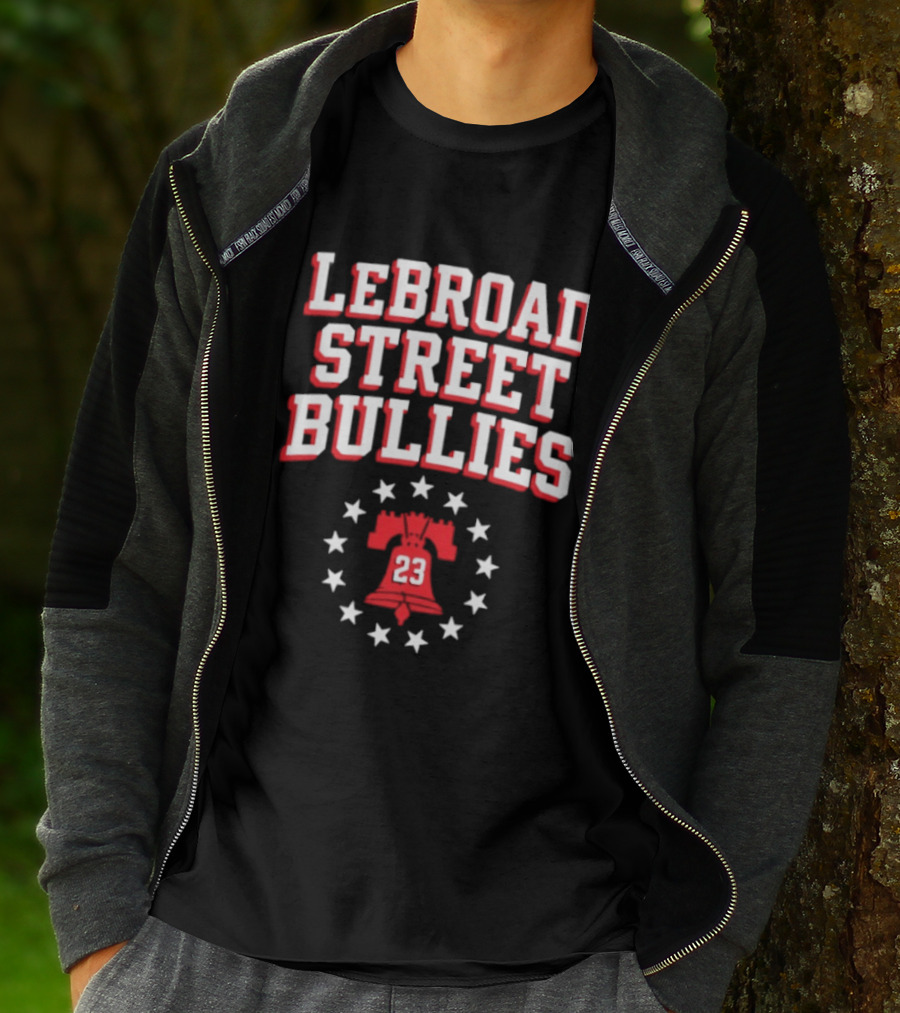 LeBroad Street Bullies 23 Liberty Bell Stars T-Shirt