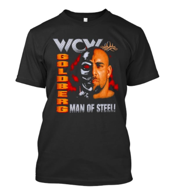 WCW Goldberg Man Of Steel Wrestling T-Shirt