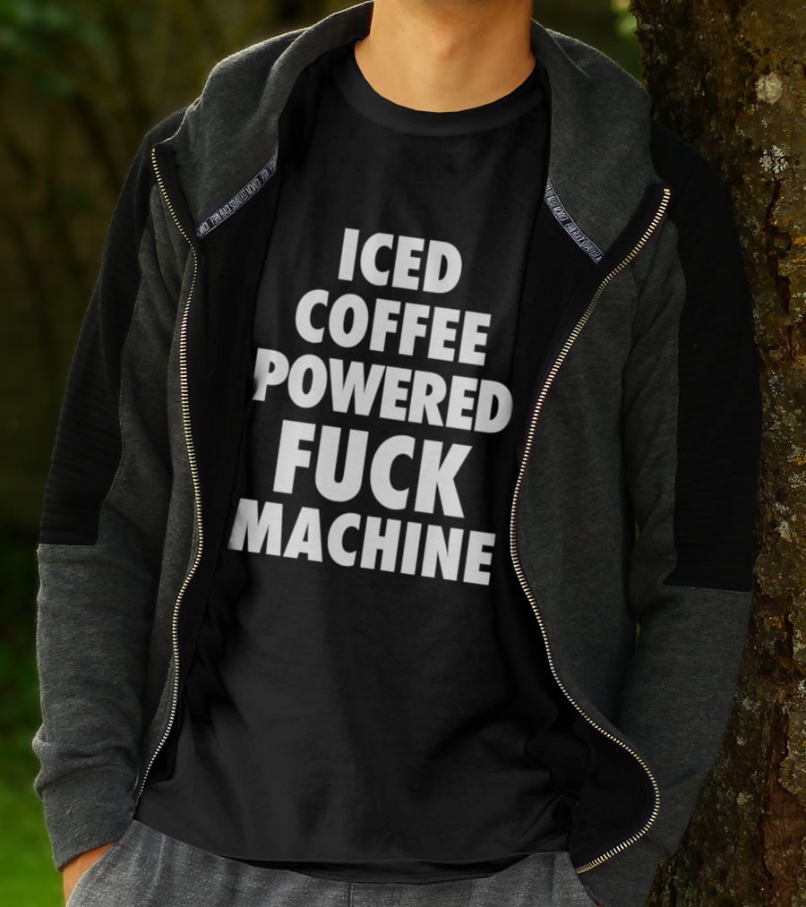 Iced Coffee Powered Machine T-Shirt