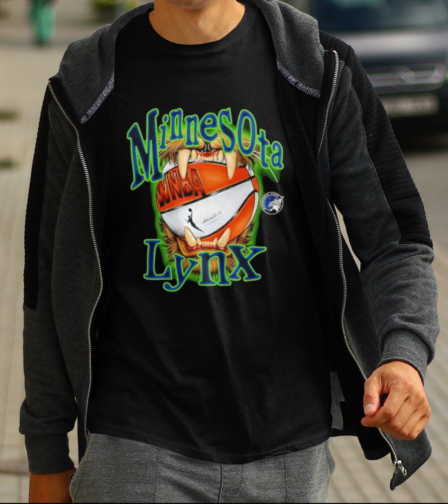Minnesota Lynx WNBA Basketball Team Spirit T-Shirt