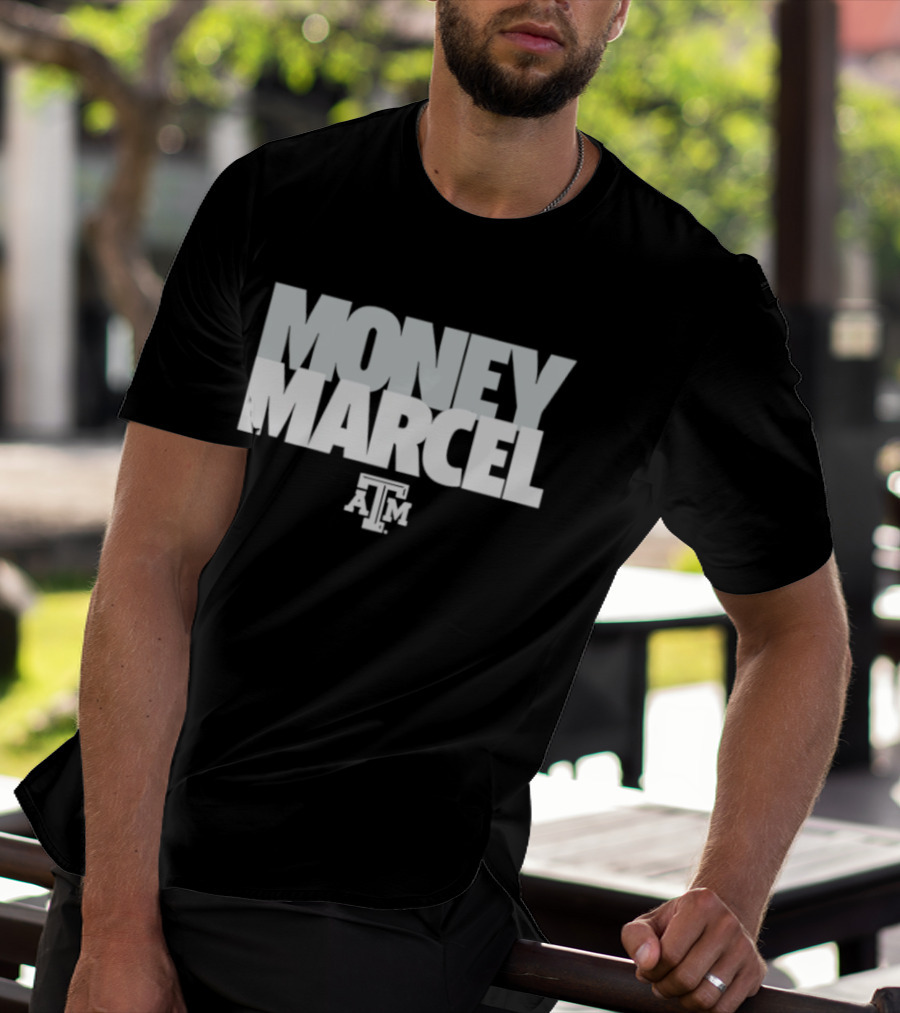 Money Marcel Texas A&M Aggies Football Fan T-Shirt