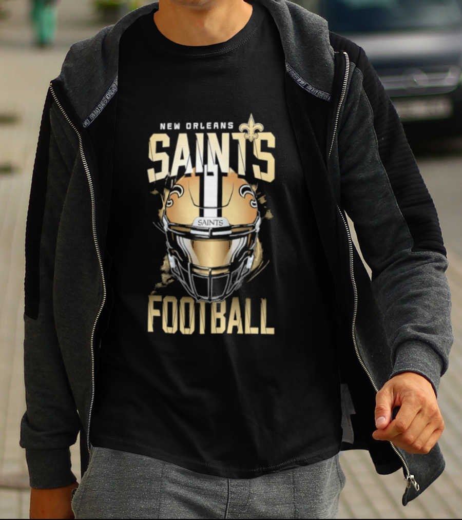 New Orleans Saints Football Helmet 2026 T-Shirt