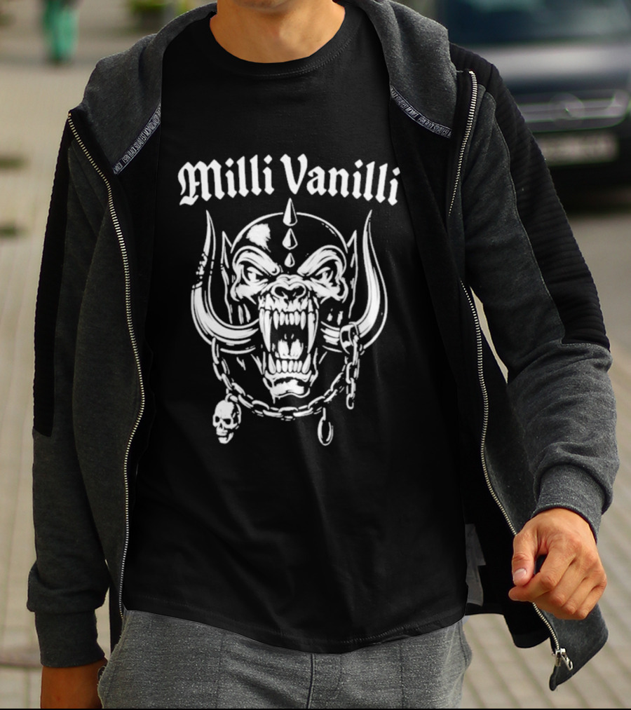 Milli Vanilli Motorhead Snaggletooth T-Shirt