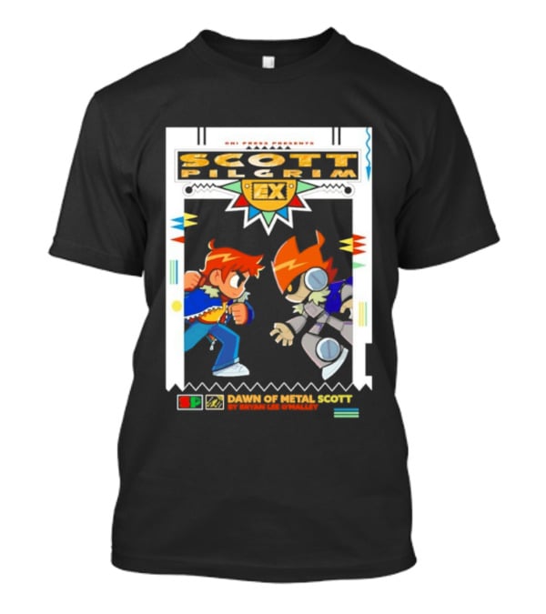 Scott Pilgrim Oni Press Bryan Lee O'Malley Damns Of Nega Scott T-Shirt