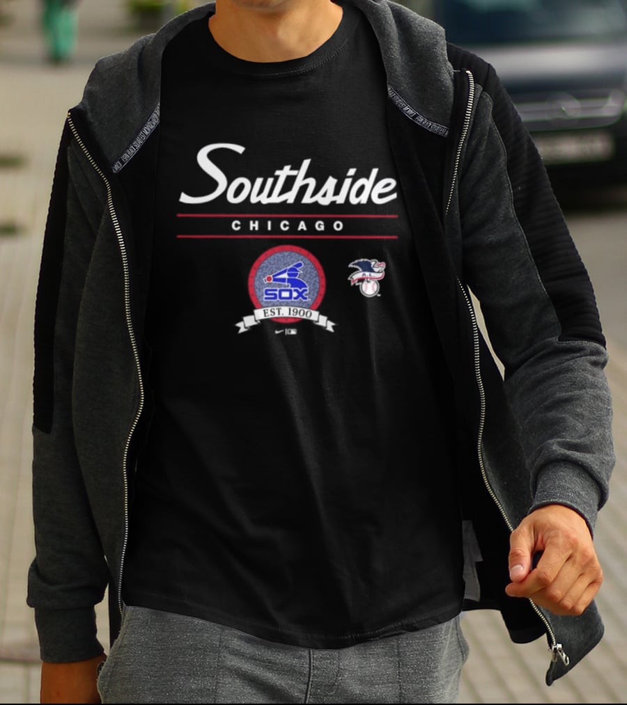 Southside Chicago White Sox Sox American League Nike Baseball T-Shirt