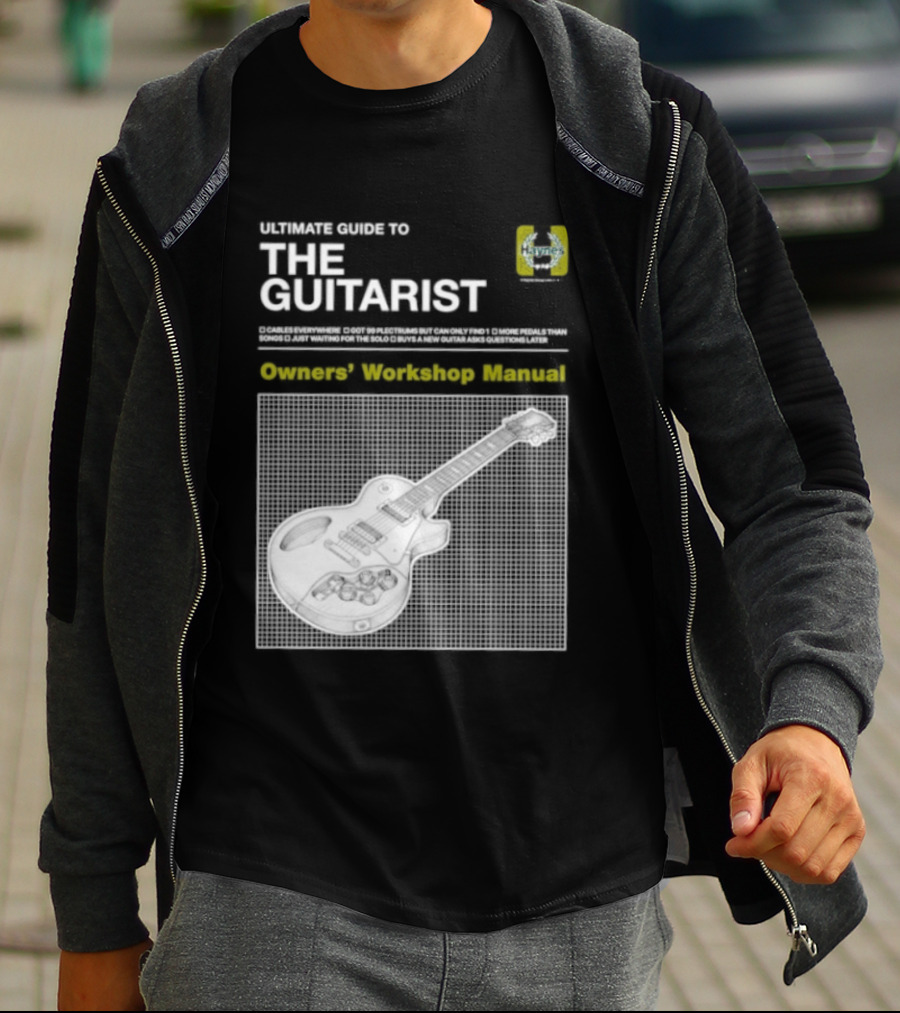 Owners' Workshop Manual For The Guitarist Ultimate Guide T-Shirt