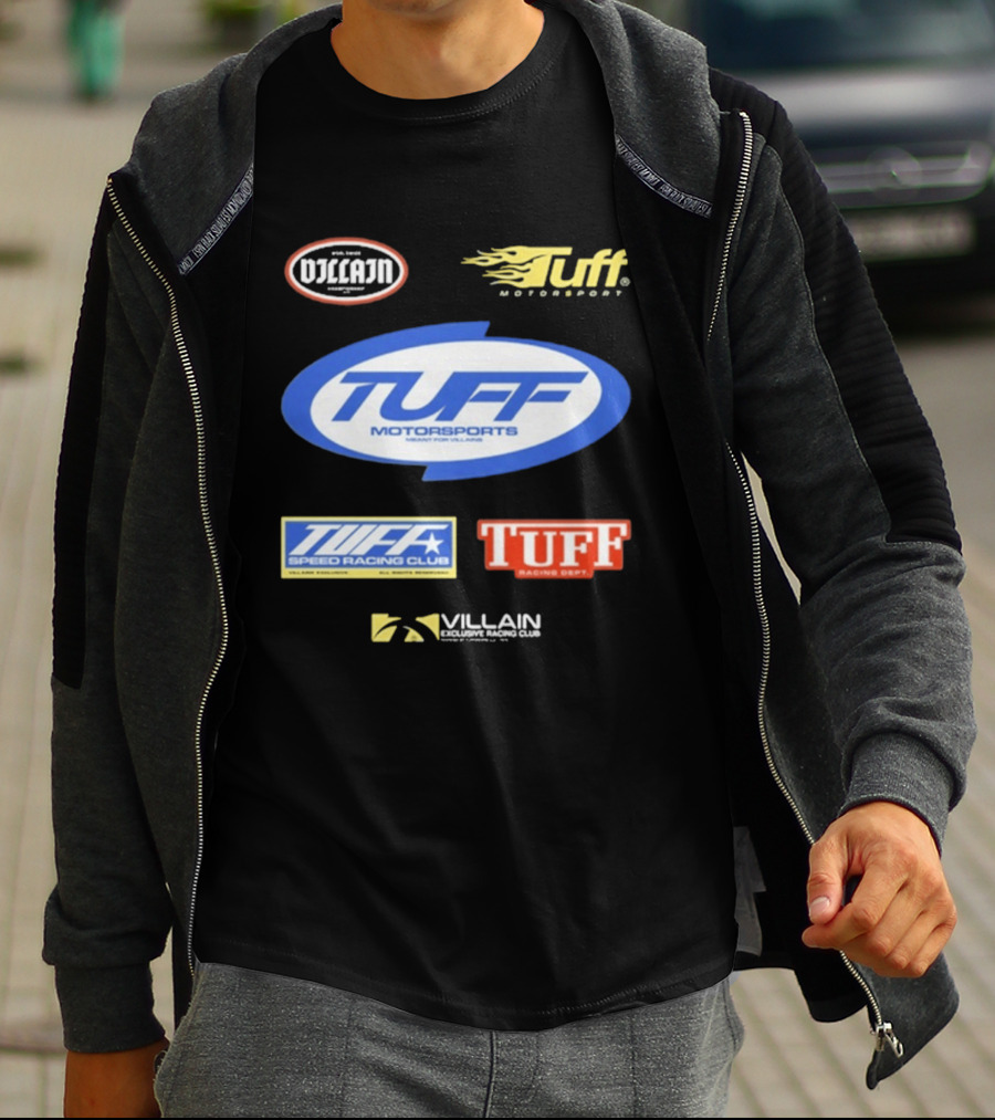 Tuffwraps Not Street Legal Tuff Motorsports Meant For Villains Racing Club Racing Dept Motorsports Villain Performance Systems T-Shirt