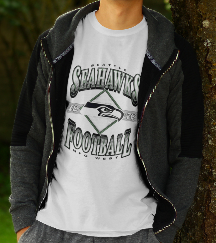 Seahawks 1976 Football NFC West T-Shirt