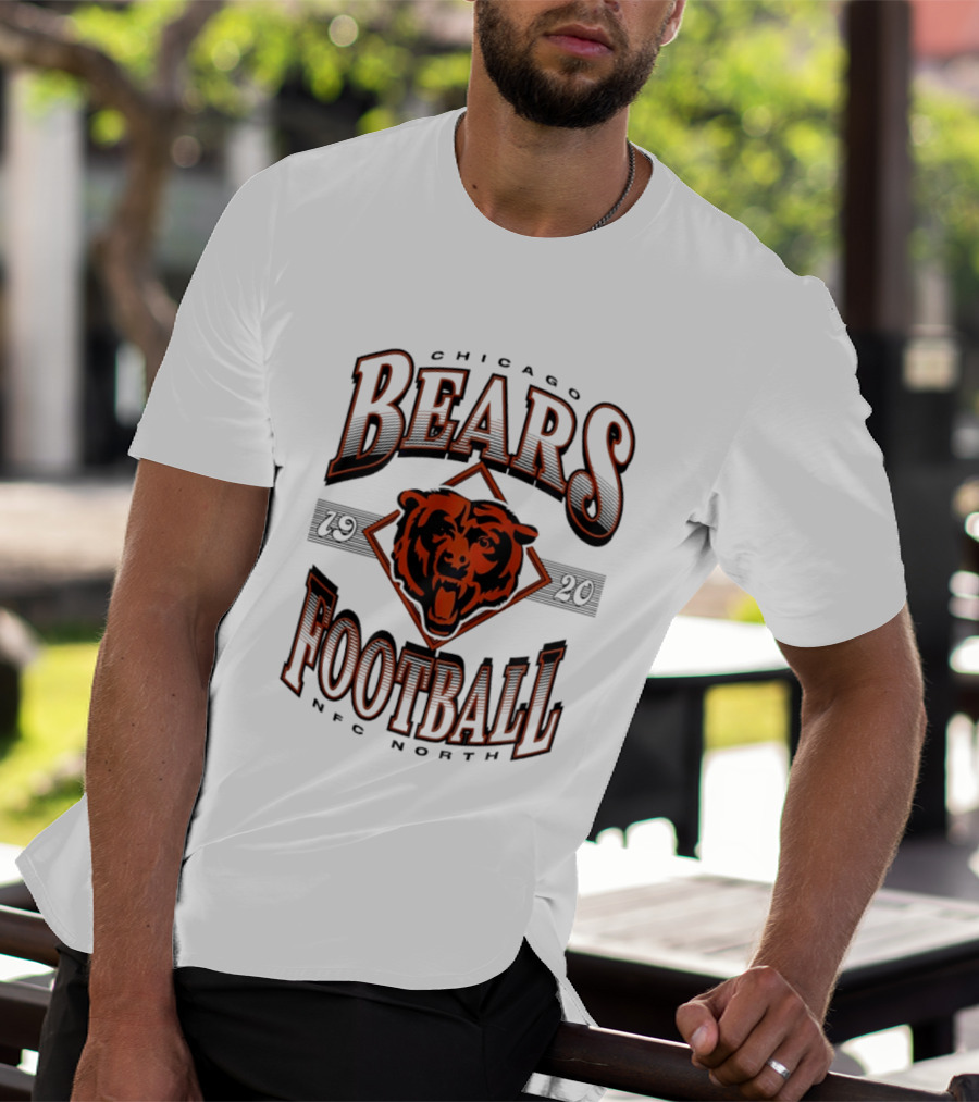 Chicago Bears 1920 Football NFC North Bear T-Shirt