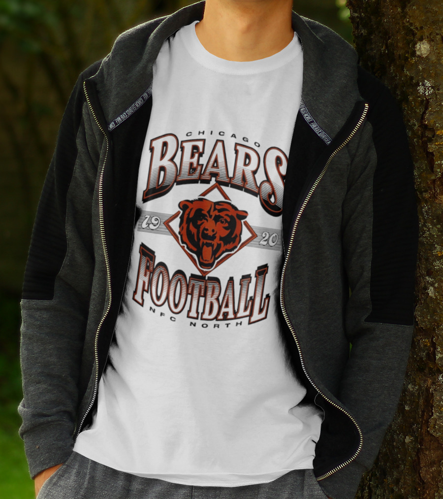 Chicago Bears 1920 Football NFC North Bear T-Shirt