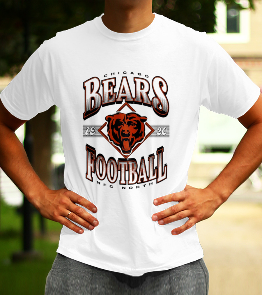 Chicago Bears 1920 Football NFC North Bear T-Shirt