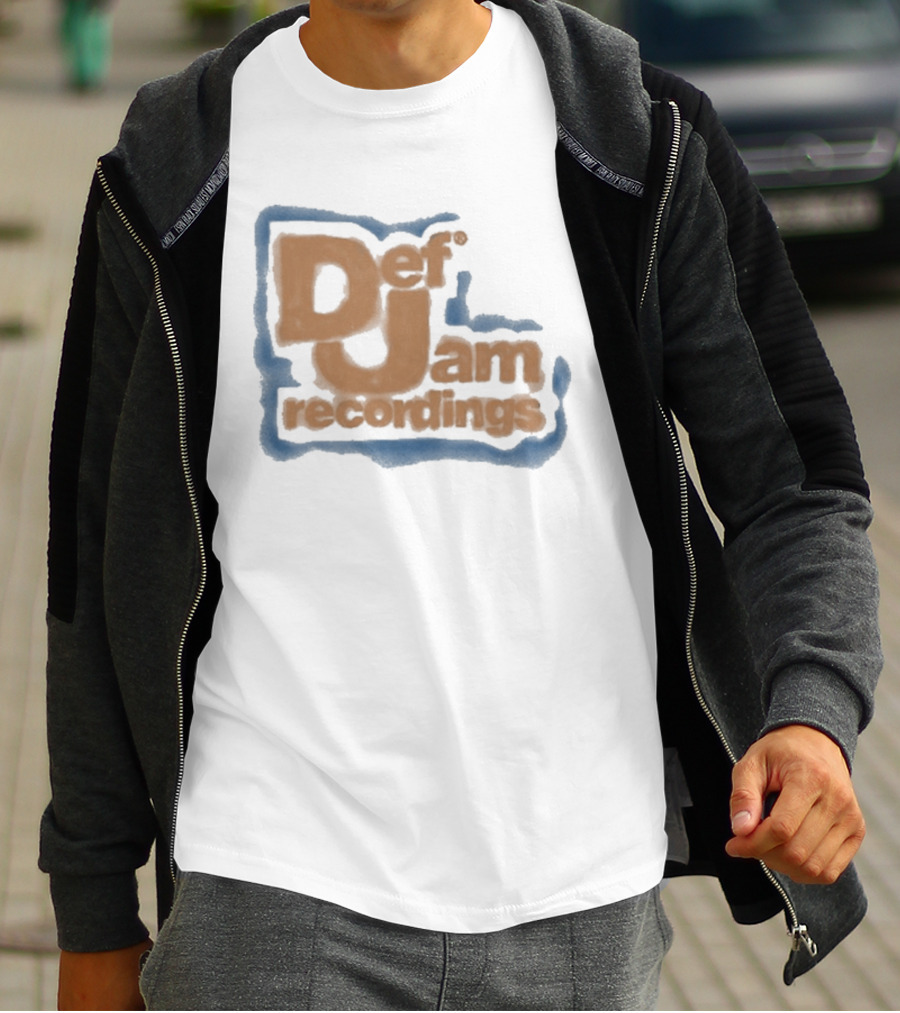 Def Jam Recordings Home Team Classic Music Branding T-Shirt