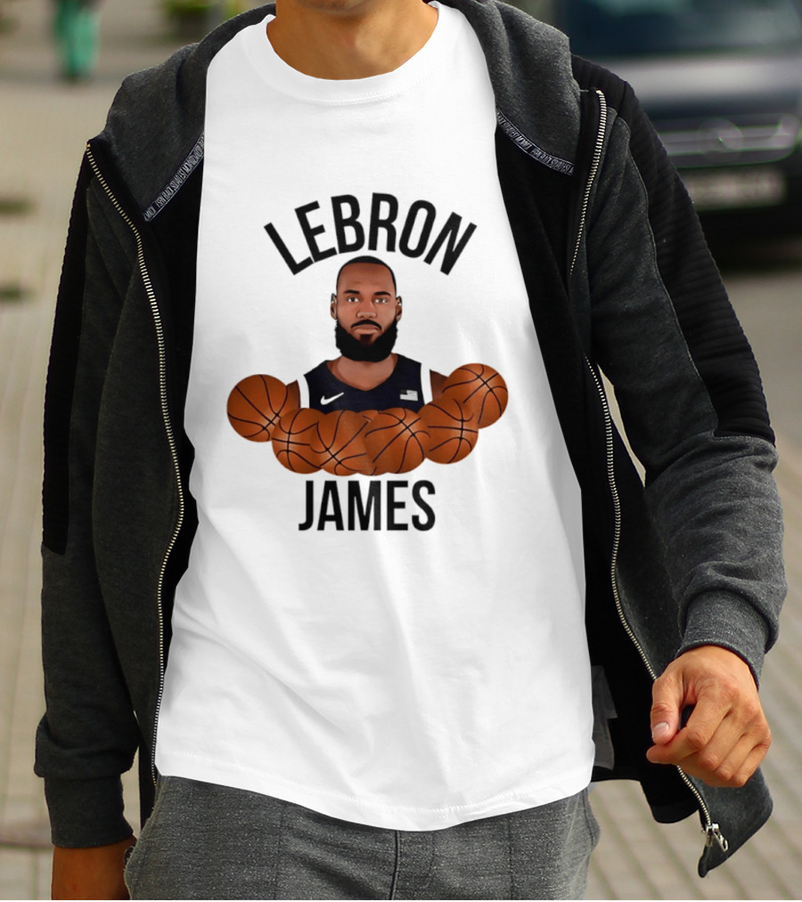 Lebron James Basketball Meme NBA Philadelphia 76ers T-Shirt