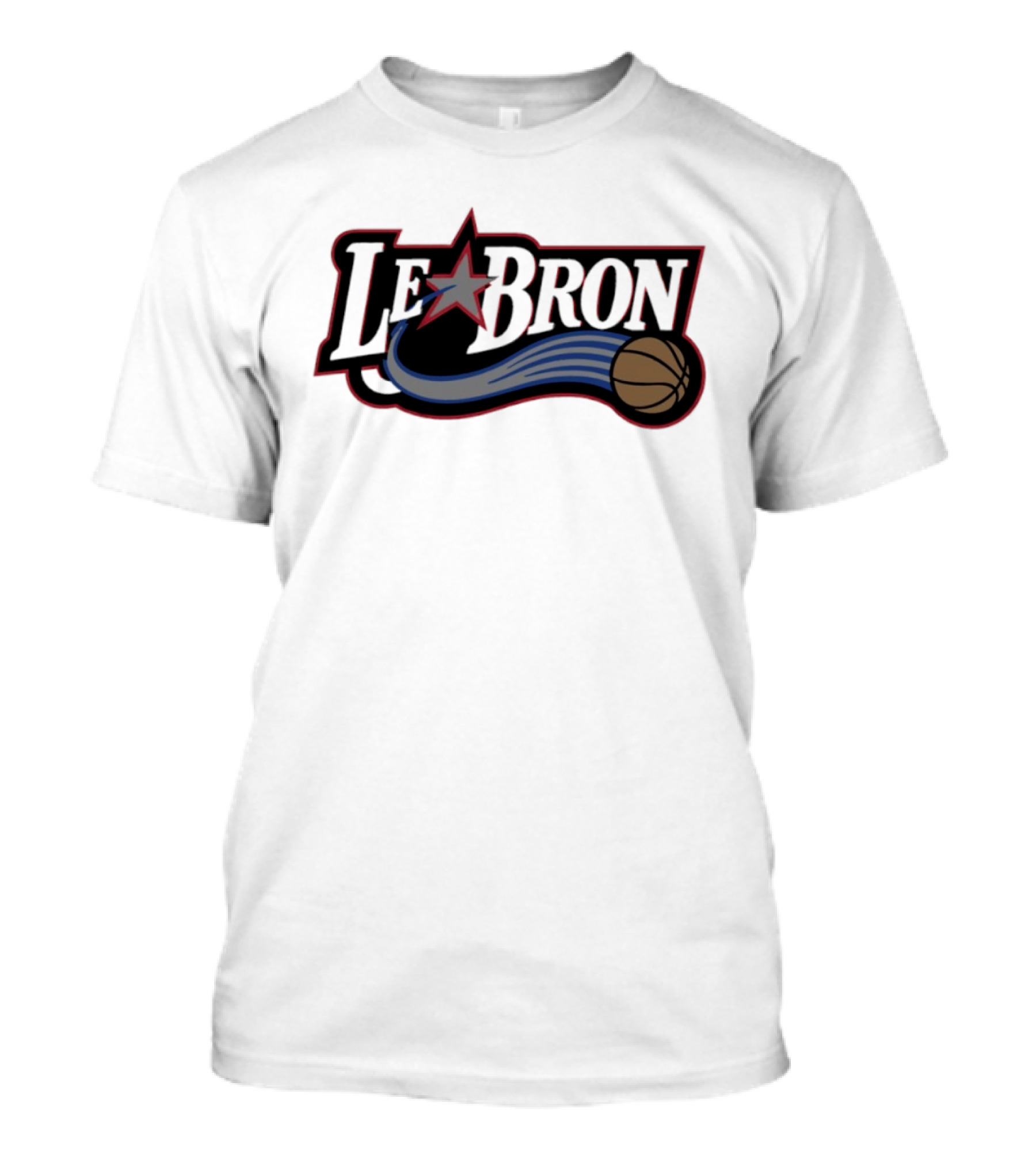 Lebron James Reimagined With Philadelphia 76ers NBA Basketball T-Shirt