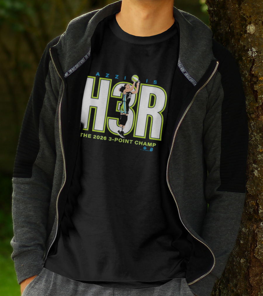 Azzi Is Her H3R The 2026 3 Point Champ T-Shirt