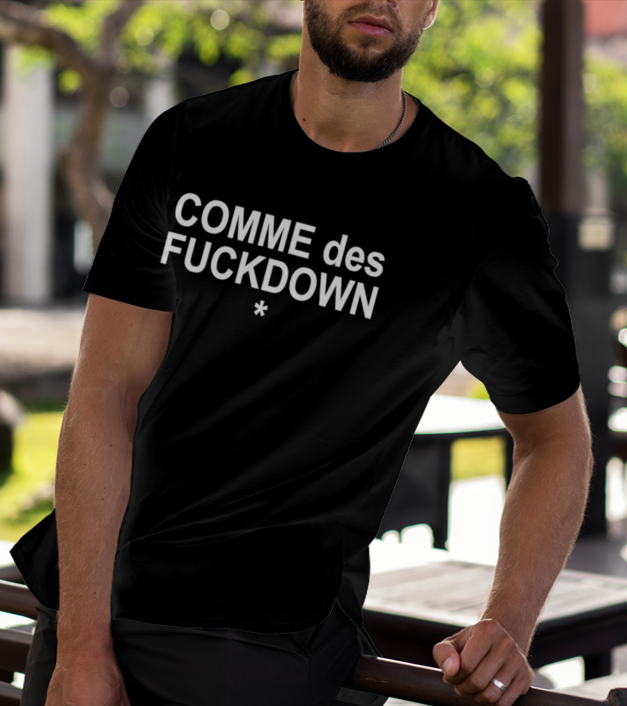COMME Des FUCKDOWN T-Shirt