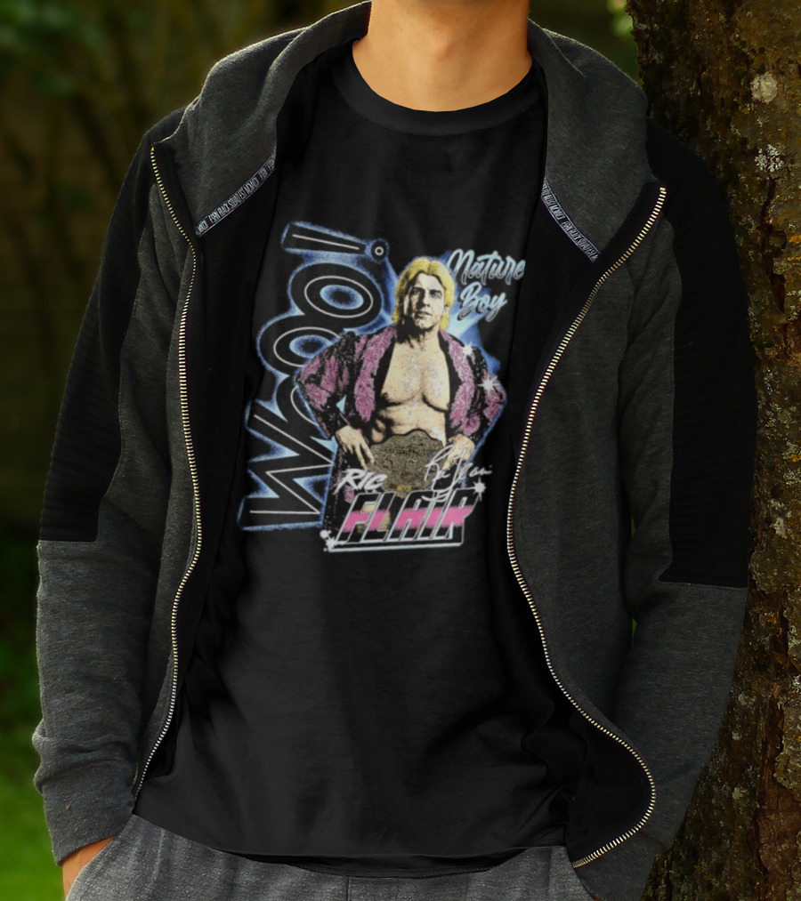 Ric Flair Nature Boy Wooo Wrestling Flair WWE T-Shirt