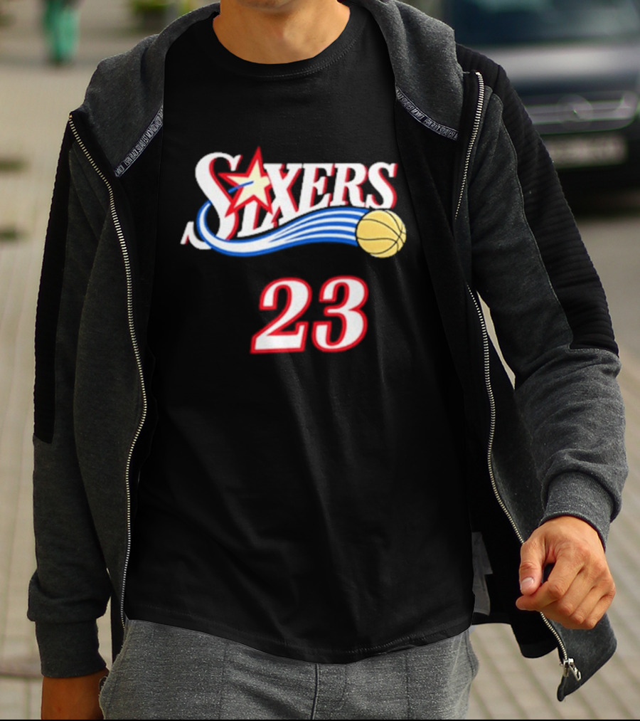 Sixers Basketball Star 23 T-Shirt