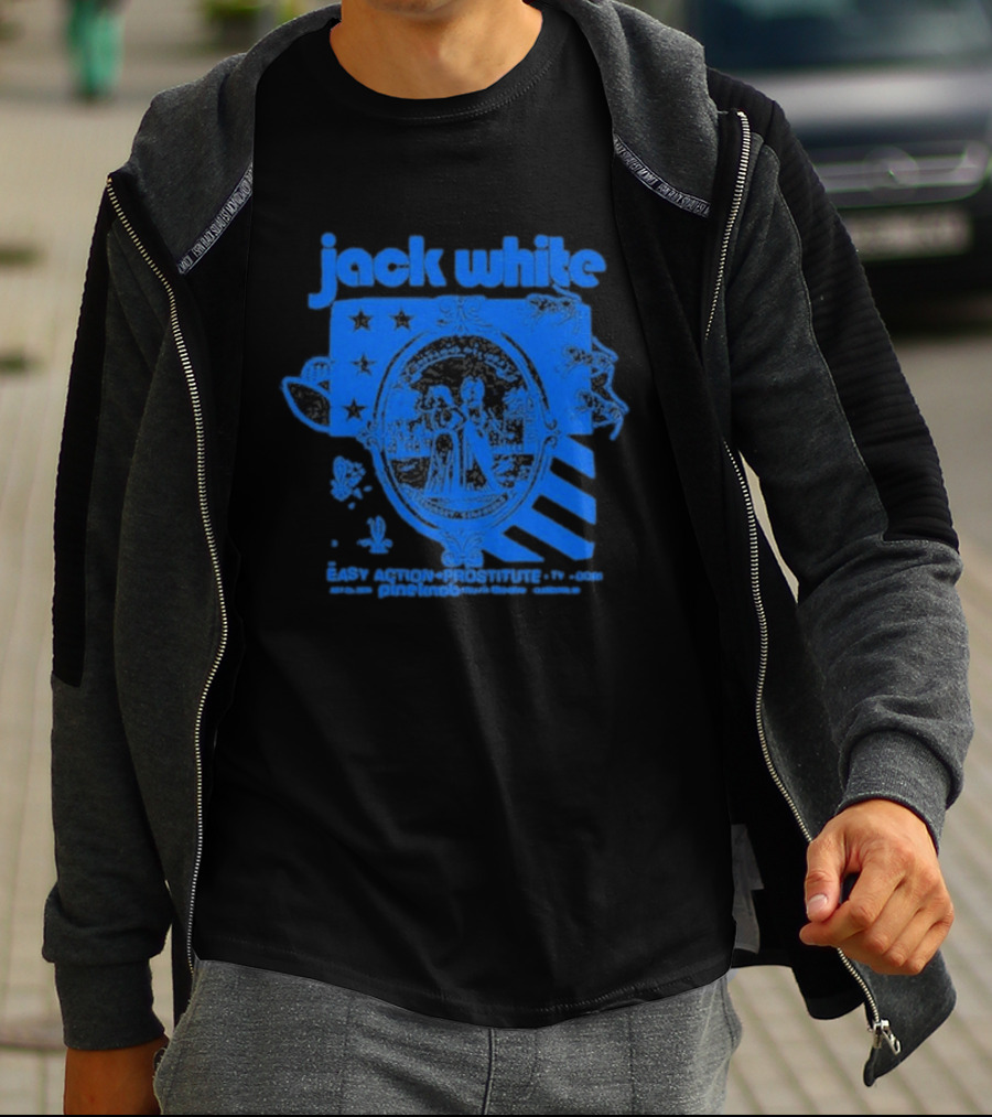 Jack White Easy Action Prostitute Blues Clarkson 2026 T-Shirt