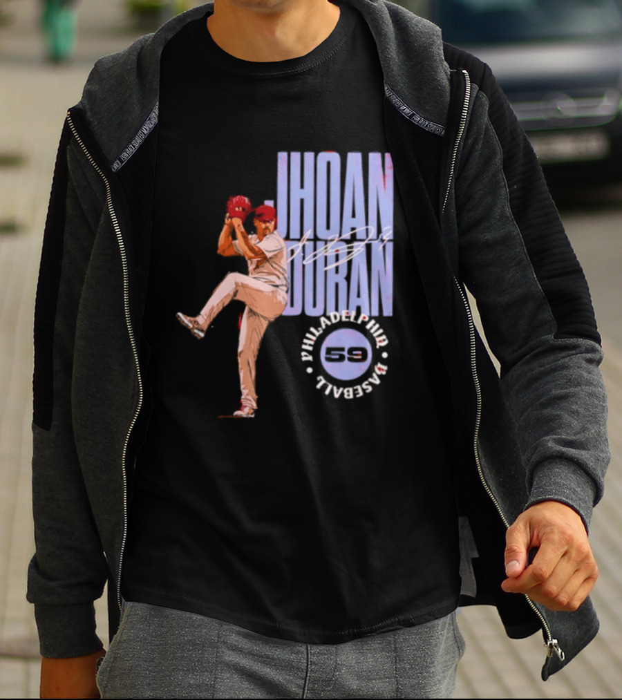 Jhoan Duran 59 Philadelphia Phillies MLB T-Shirt