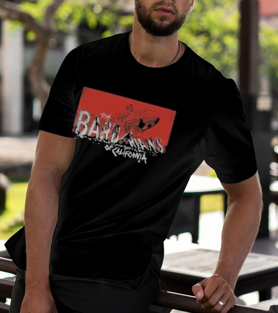 The Barbarians California Airship Crash T-Shirt