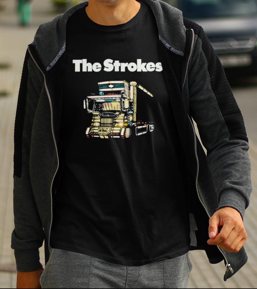 The Strokes Reality Awaits Dekotora Truck T-Shirt