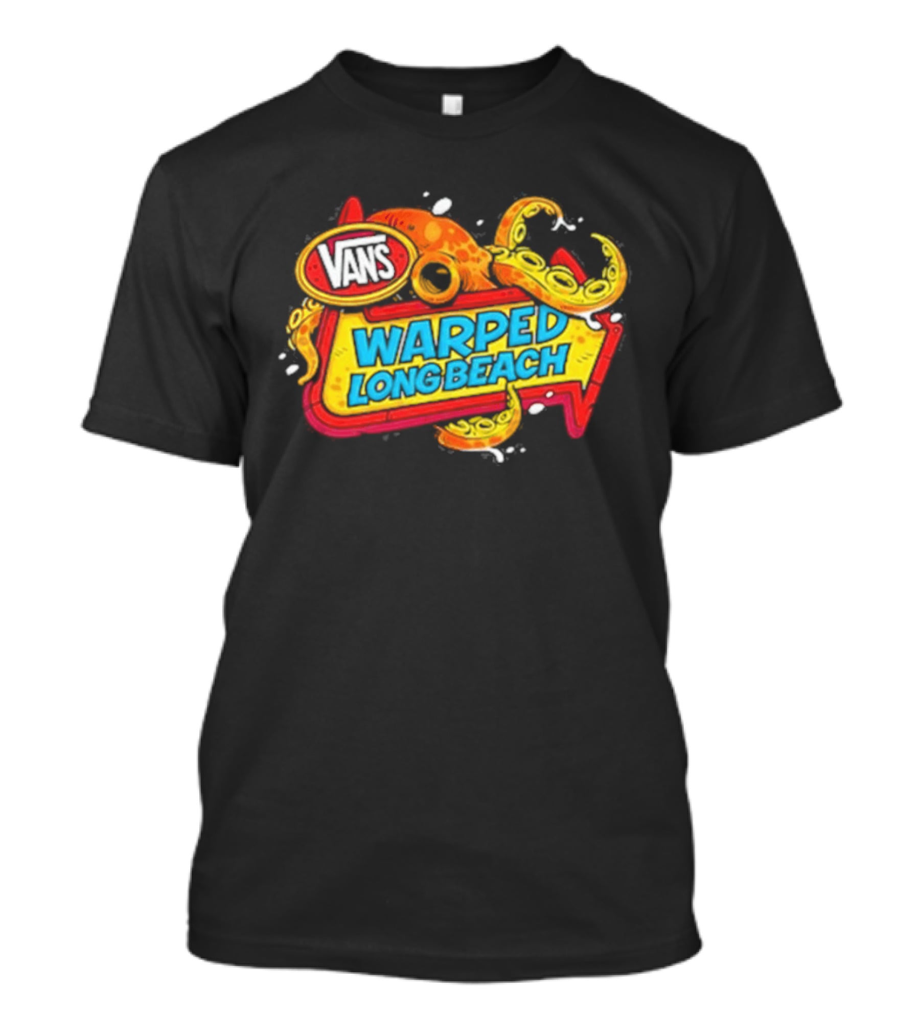 Vans Warped 2026 Long Beach Octopus T-Shirt