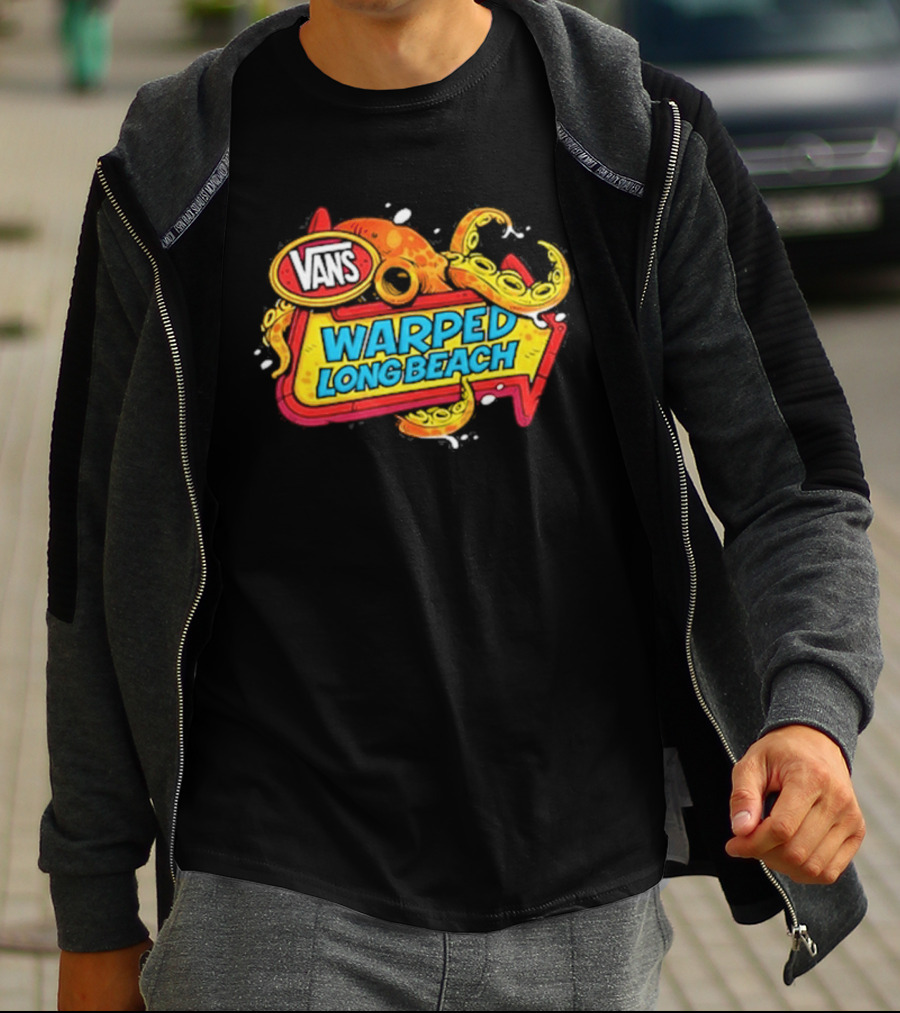 Vans Warped 2026 Long Beach Octopus T-Shirt