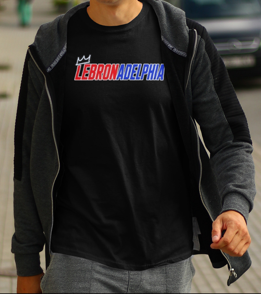 LeBron James Lebronadelphia Philadelphia 76ers Fan T-Shirt