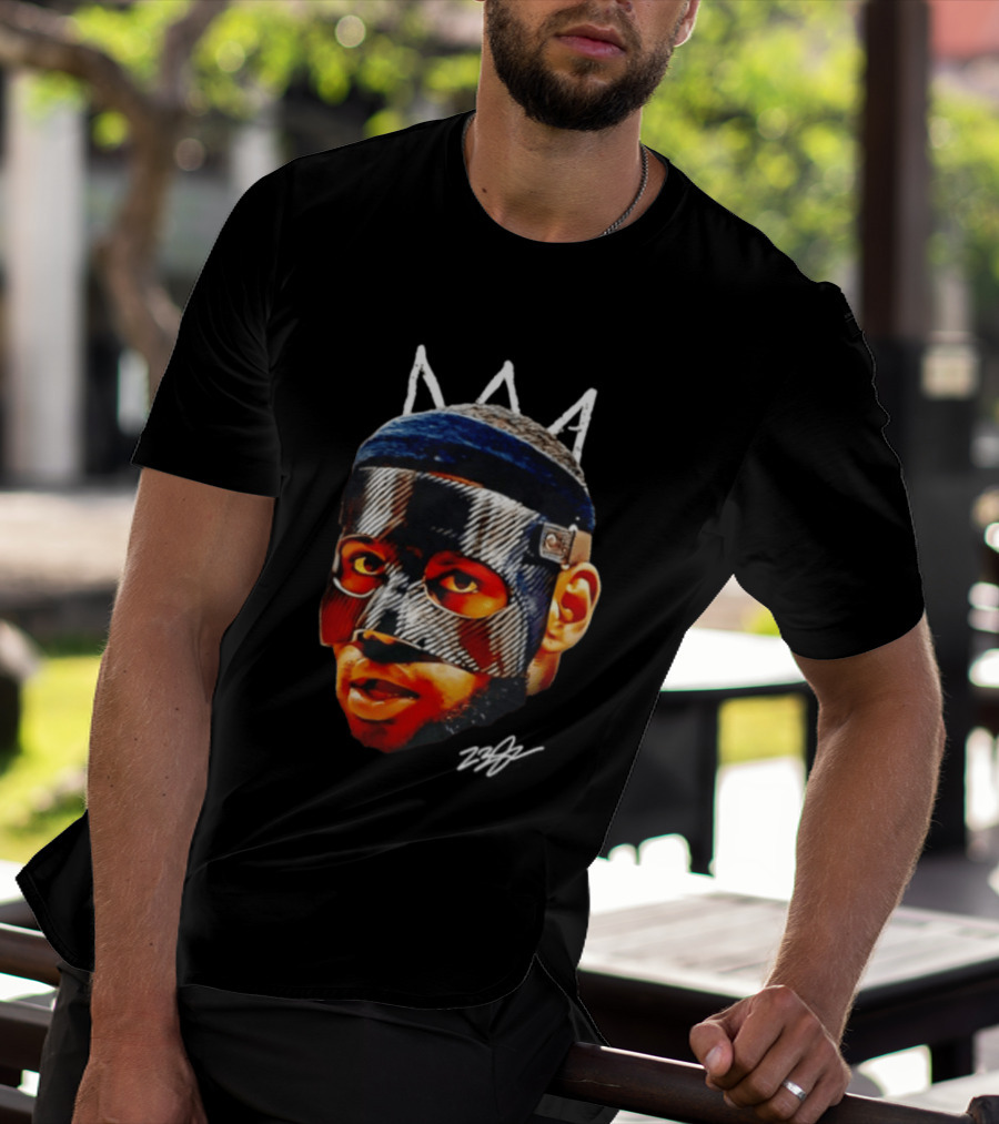 LeBron James Mask The GOAT Crown T-Shirt