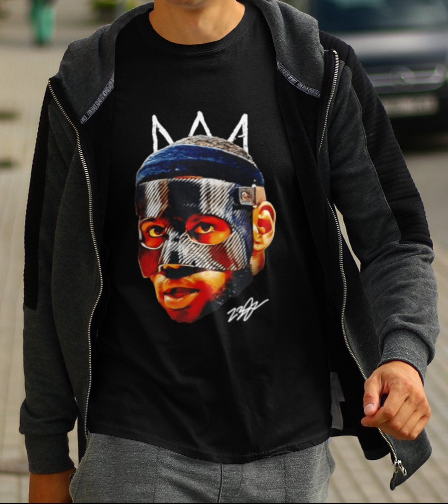 LeBron James Mask The GOAT Crown T-Shirt