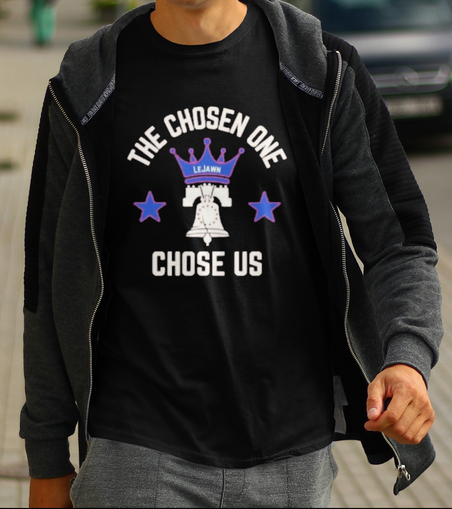 The Chosen One LeJawn Crown Bell Chose Us Stars T-Shirt