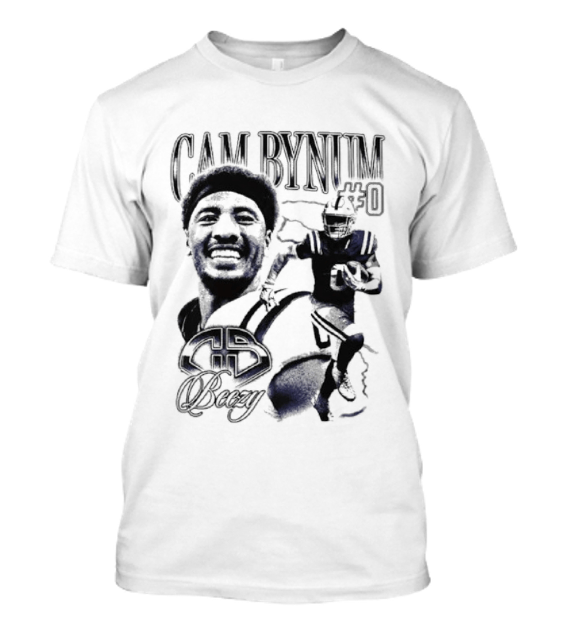 Cam Bynum No 0 CB Beezy Minnesota Vikings Player T-Shirt