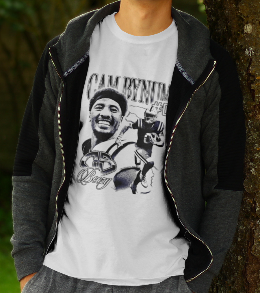 Cam Bynum No 0 CB Beezy Minnesota Vikings Player T-Shirt