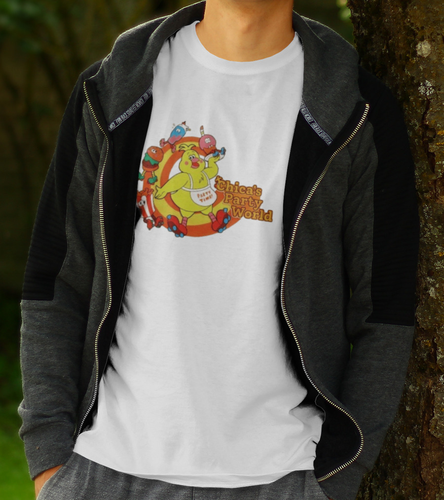 Chica's Party World Party Time Chica Five Nights At Freddy's T-Shirt