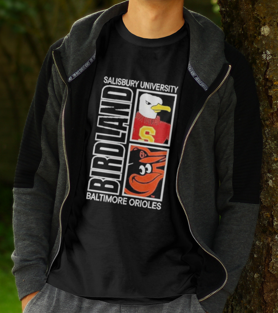 Salisbury University Birdland Night Baltimore Orioles 2026 T-Shirt