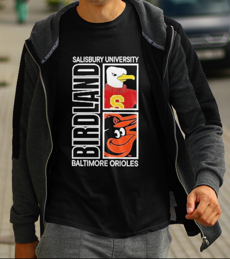 Salisbury University Birdland Night Baltimore Orioles 2026 T-Shirt
