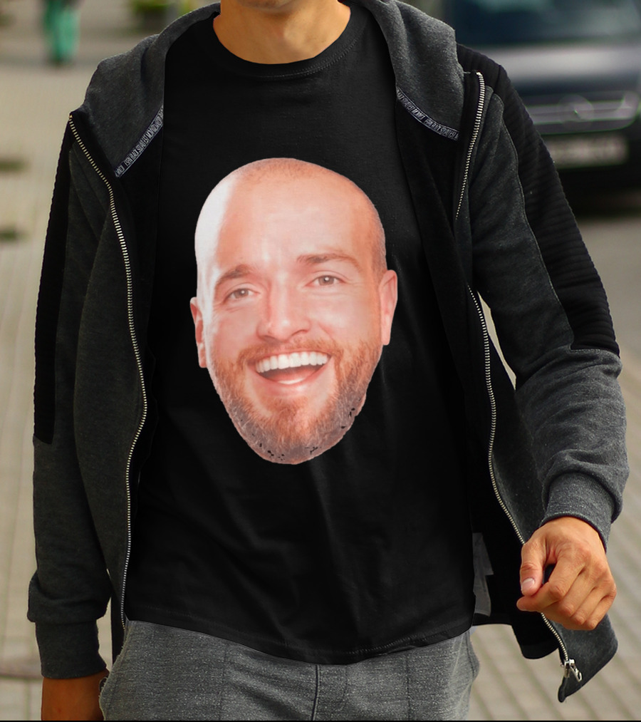 Clinton Gutherson Face Rugby Fan Merchandise T-Shirt