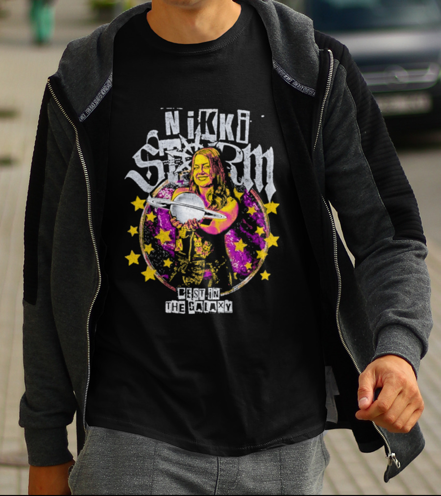 Nikki Storm Starry Best In The Galaxy T-Shirt