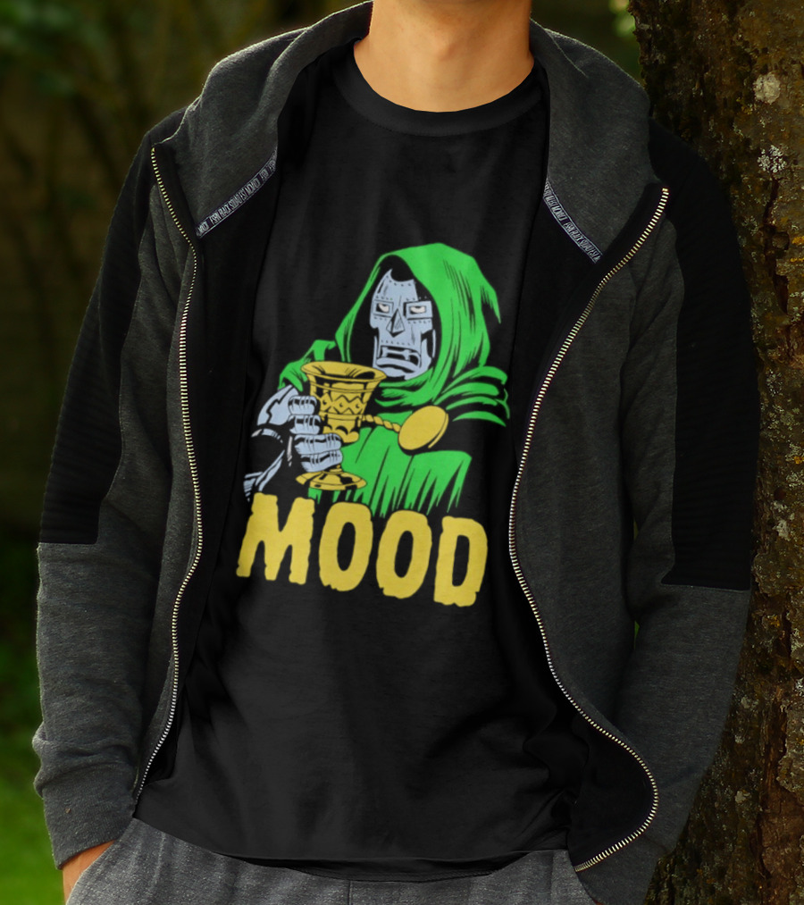 Doctor Doom Mood Marvel Villain Comic Book T-Shirt