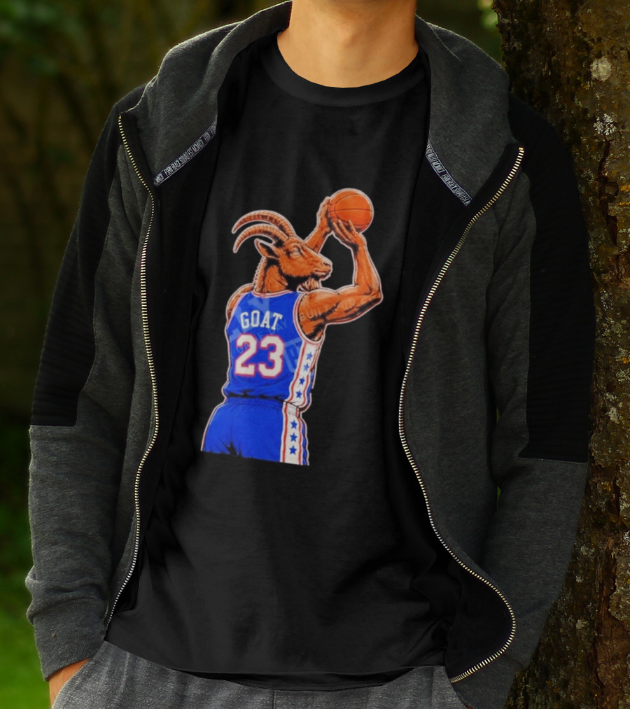 GOAT 23 Basketball Player Jersey Sports Inspired By Iconic NBA Stars T-Shirt