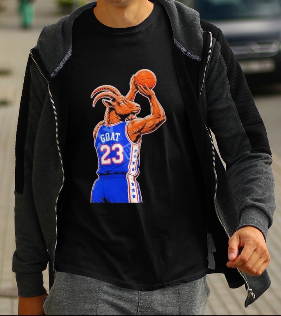 GOAT 23 Basketball Player Jersey Sports Inspired By Iconic NBA Stars T-Shirt