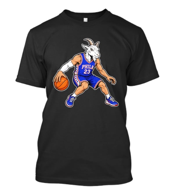 GOAT Philly LeBron James 23 Philadelphia Sixers Basketball Player T-Shirt