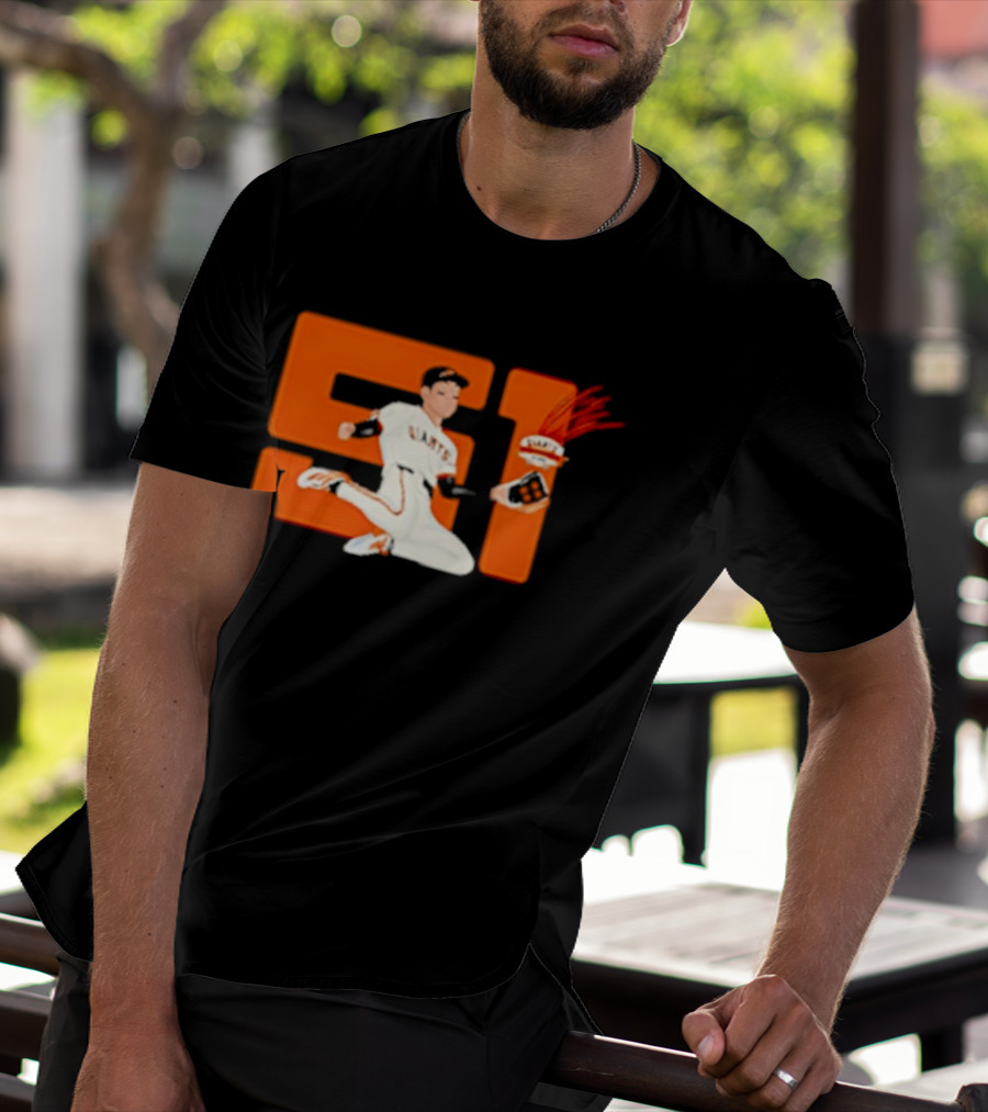 San Francisco Giants Jung Hoo Lee No 51 Baseball Player Comic T-Shirt