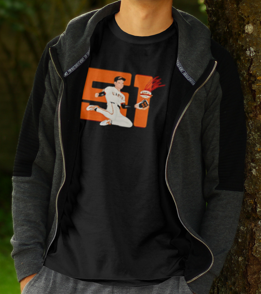 San Francisco Giants Jung Hoo Lee No 51 Baseball Player Comic T-Shirt