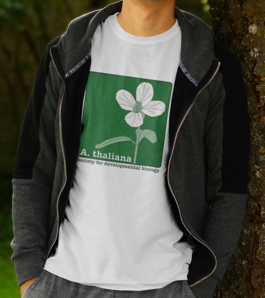 A Thaliana Society For Developmental Biology Flower T-Shirt