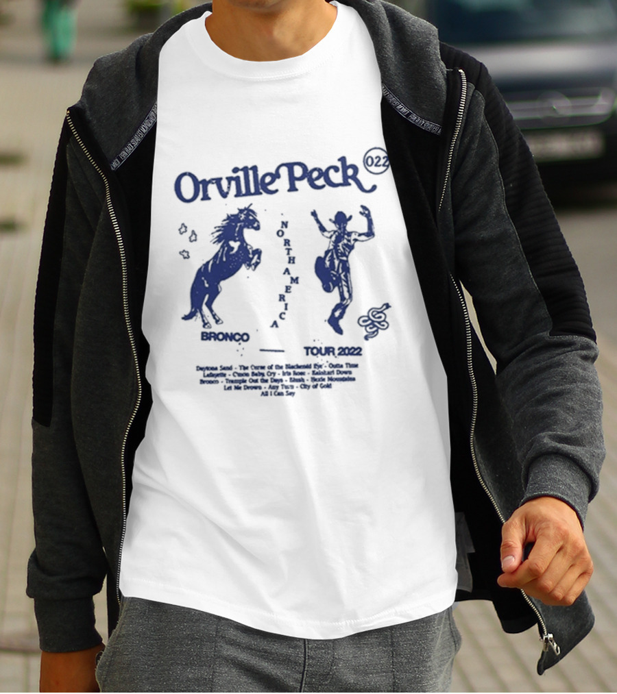 Orville Peck The Ringer Tour Bronco Cowboy 2022 Western Dance Iconic Concert Dates T-Shirt