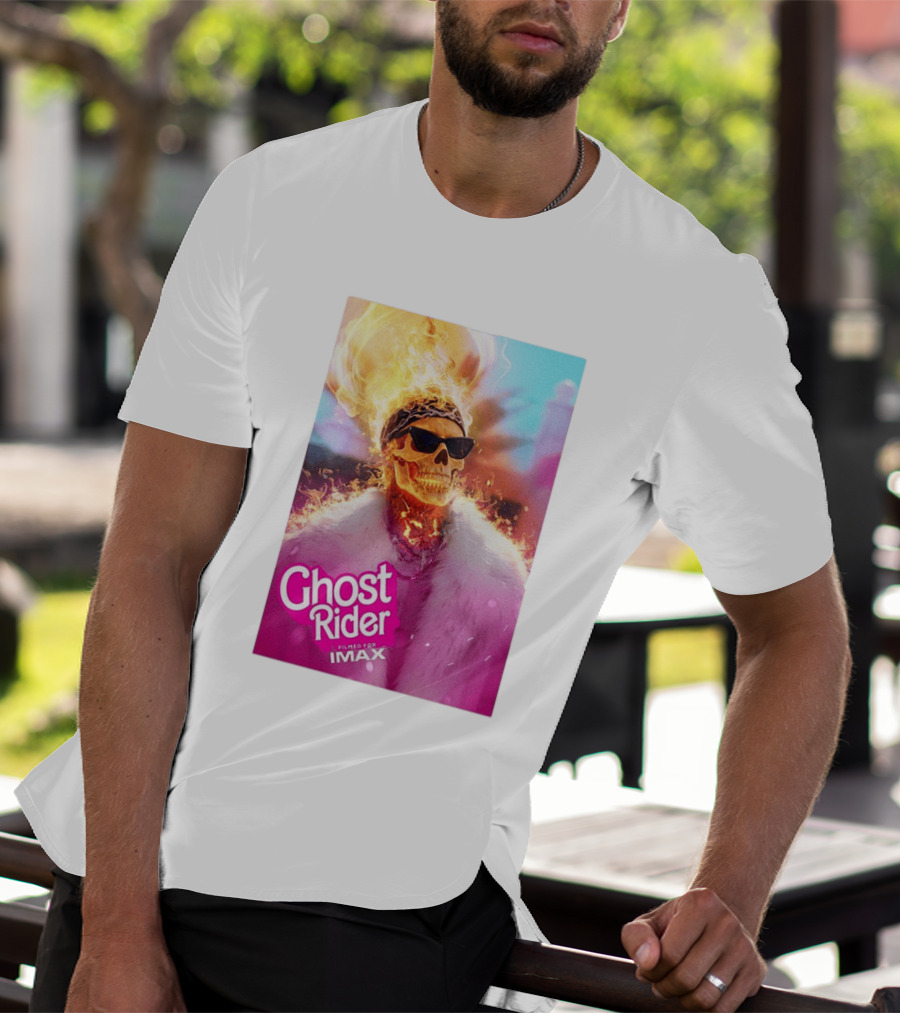 Ryan Gosling Barbie Ghost Rider Filmed For IMAX T-Shirt