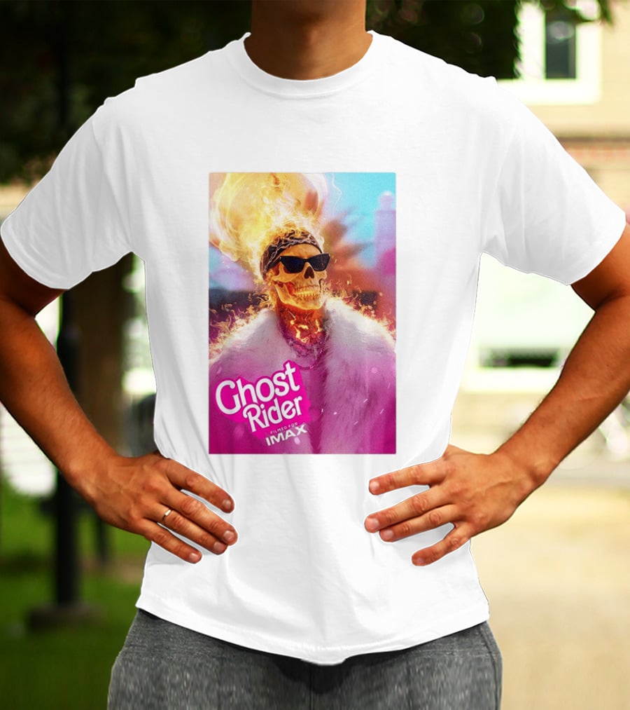 Ryan Gosling Barbie Ghost Rider Filmed For IMAX T-Shirt