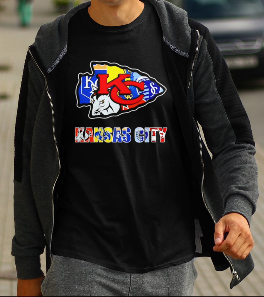 Kansas City KC Arrowhead Royals Chiefs Sporting Missouri T-Shirt
